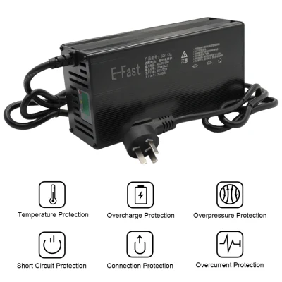 Caricabatteria al litio 60V12A 16s 17s 67.2V 71.4V all&prime;ingrosso Per batteria elettrica per scooter elettrico