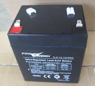  Batteria VRLA da 12 V e 5 ah sigillata al piombo acido senza manutenzione Batteria batteria solare batteria di backup sistema di sicurezza sistema di allarme batteria Batteria UPS