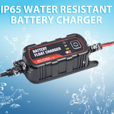 Caricabatterie portatile per auto/moto intelligente e Maintainer 12V 1,2 A.