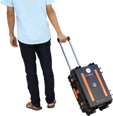 Inverter portatile per batterie per auto con sistema solare Easy Carry da 3000 wh Caricabatterie
