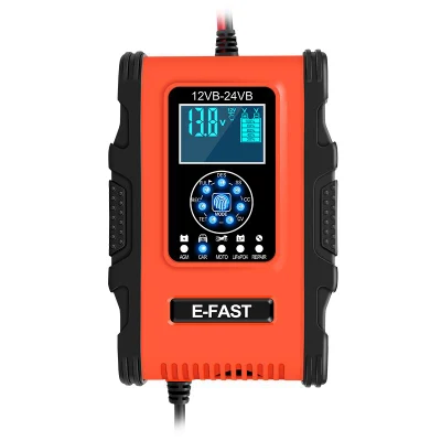 Caricabatterie per auto 12V12A 24 V 6A completamente automatico per piombo-acido Ricarica della batteria