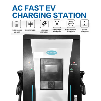  120 kw pubblicità commerciale DC EV caricabatteria rapido stazione di ricarica UL Caricabatterie elettrico a pila a ricarica rapida da 60 kw 32 AMP GBT CC