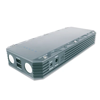 Starter per auto, caricabatterie booster portatile da 8000mAh per auto da 12V con schermo LCD, Power Bank per auto, motocicletta, trattore