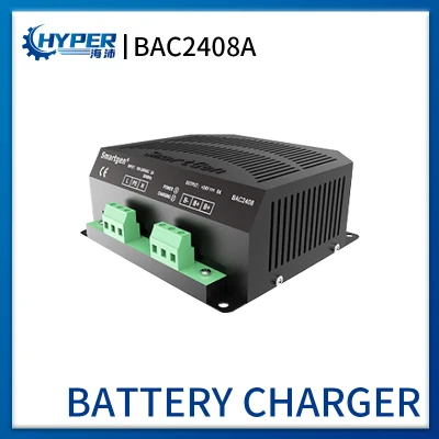 Batteria elettrica a galleggiante Smartgen CC carica a lungo termine piombo acido automatica Caricabatterie portatile per generatore Bac2408 12 V 24 V.