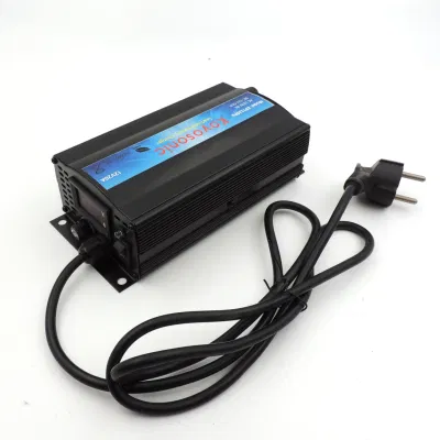  Batteria solare da 600 W con caricabatterie al piombo acido 12V20A con approvazione CE Caricabatterie per batterie da 12 V/24 V/36 V/48 V/60 V/72 V.