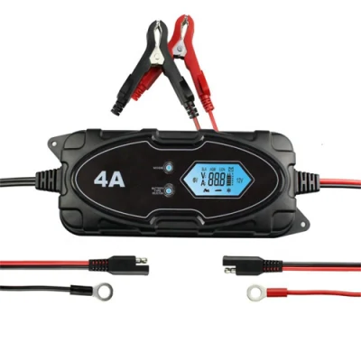Caricabatterie intelligente per auto da 6 V 12 V/4 AMP