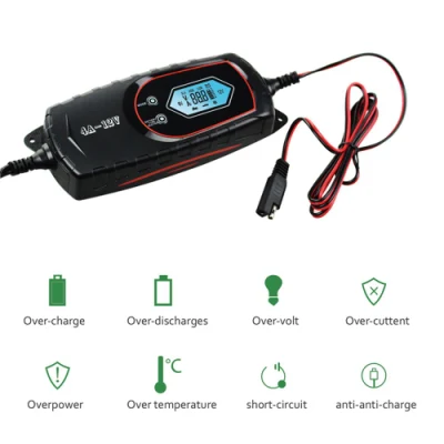 Caricabatterie intelligente per auto da 6 V 12 V/4 AMP