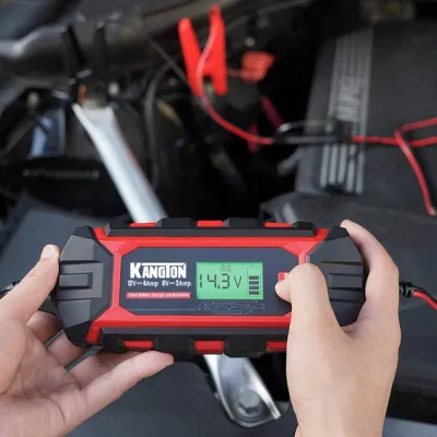 Manutenzione del caricabatteria portatile per auto intelligente al litio 6V/2A e 12V/4A Settore automobilistico