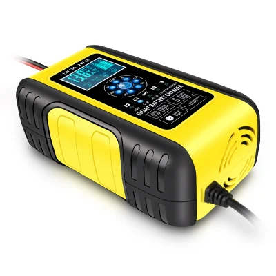 Batteria per auto automatica portatile a 7 stadi da 12 V 10 a 24 V 5A Caricabatterie