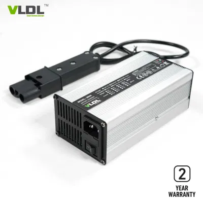 Caricabatteria intelligente da 48 V 5 a per batteria agli ioni di litio/LiFePO4, max. 54,6 V 58,4 V.