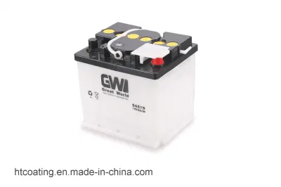 Batteria di alimentazione per uso automobilistico al piombo-acido caricata a secco da 12 V 45 ah DIN45 Caricabatterie