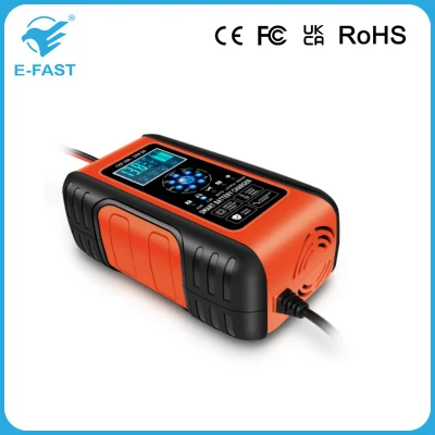 Batteria per auto automatica portatile a 7 stadi da 12 V 10 a 24 V 5A Caricabatterie