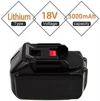 Batteria da 5000mAh Bl1830 18 V con indicatore LED sostituire Makita Batteria agli ioni di litio Bl1830b Bl1850b Bl1860b