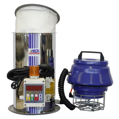 Caricatore automatico per tramoggia a vuoto per pellet