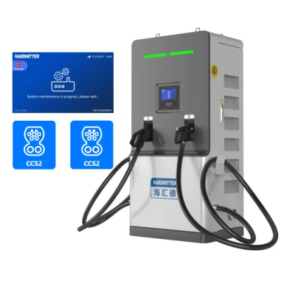  Pianale della stazione di carica EV veloce per veicoli elettrici mobili certificati CE Caricatori elettrici rapidi per auto commerciali CCS2 da 180 kw DC montati