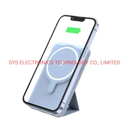 Caricabatterie esterno magnetico per iPhone serie 12 per iPhone Batteria Powerbank magnetica wireless da 5.000 mAh