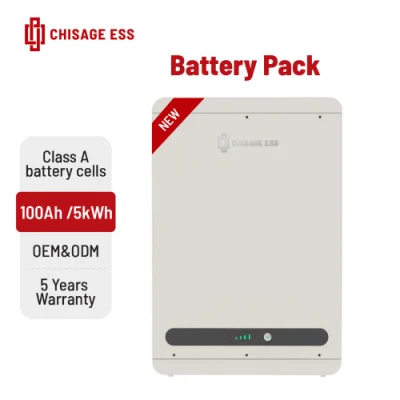  Chisage 48V 51,2V 100ah a ciclo profondo ricaricabile LiFePO4 energia solare Batteria agli ioni di litio con BMS