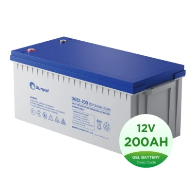 Vendita più calda piombo acido Solar Storage 12V 100ah 120ah 180ah Caricabatterie a gel