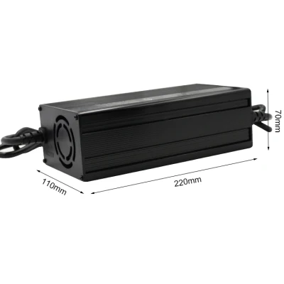 Caricabatteria al litio 60V12A 16s 17s 67.2V 71.4V all&prime;ingrosso Per batteria elettrica per scooter elettrico