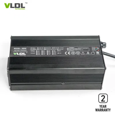 Caricabatteria intelligente da 48 V 5 a per batteria agli ioni di litio/LiFePO4, max. 54,6 V 58,4 V.