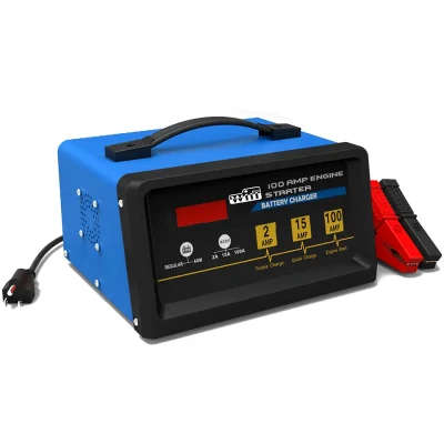  100 AMP 12 Volt automatico/carica automatica di compensazione per auto avviamento motore/caricabatteria con protezione da sovracorrente, inversione di polarità e cortocircuito (BC-100)