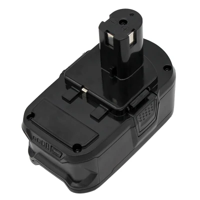  Batteria di ricambio agli ioni di litio da 4.000 mAh e 18 V all&prime;ingrosso, agli ioni di litio da 4 ah Batteria per utensili cordless da 18 V P108 P107 P105 P104 per Ryobi