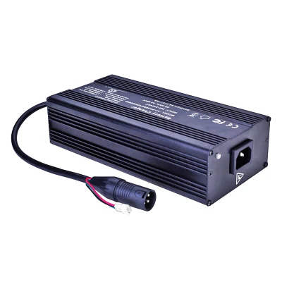 Vendita diretta in fabbrica DC 29,4 V 12A 360 W caricabatteria per 7 s. Batteria agli ioni di litio da 24V 25,9 V con grado di protezione IP54 impermeabile IP56