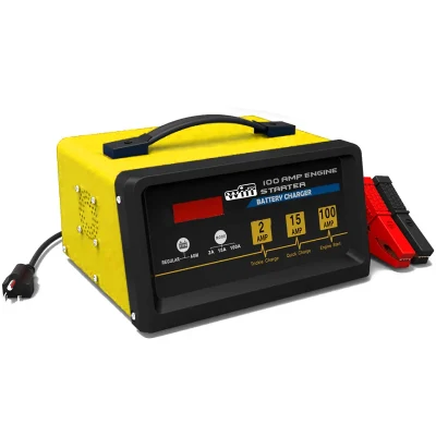 100 AMP 12 Volt automatico/carica automatica di compensazione per auto avviamento motore/caricabatteria con protezione da sovracorrente, inversione di polarità e cortocircuito (BC-100)