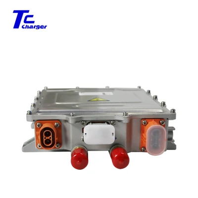  Caricabatterie di bordo Elcon Tc HK-LW-540-12 con raffreddamento a liquido 6,6 kw 32 A 540 V.