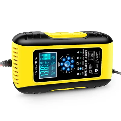 Batteria per auto automatica portatile a 7 stadi da 12 V 10 a 24 V 5A Caricabatterie
