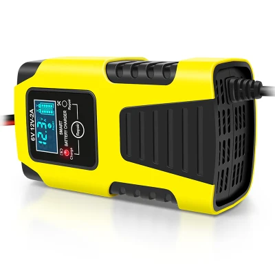 Manutenzione automatica intelligente 2A 12V caricabatteria da auto Zyx-J99