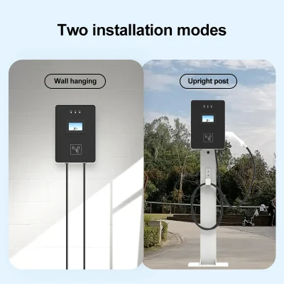 MODE3 Smart Dynamic Load Balancing Type 1 11kw APP Wallbox Plug&amp;Charge Ricarica elettrica per auto a 3 fasi WiFi residenziale con batteria EV Stazione