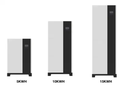 Batteria agli ioni di litio LiFePO4 ultra sottile all-in-one montata a pavimento Batteria con inverter solare