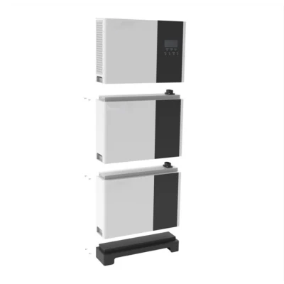 Batteria agli ioni di litio LiFePO4 ultra sottile all-in-one montata a pavimento Batteria con inverter solare