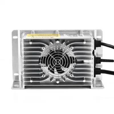  Caricabatterie per scooter portatile impermeabile da 60 volt 20 A batteria LiFePO4 da 90 V-264 V. Caricabatterie per tosaerba elettrico/Carrello da golf/e-Boat