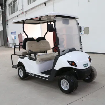  Golf cart elettrico Hongchangda 2+2 posti 4 Wheels Club Car Per il puntamento con caricabatteria rapido da 48 V 72 V.