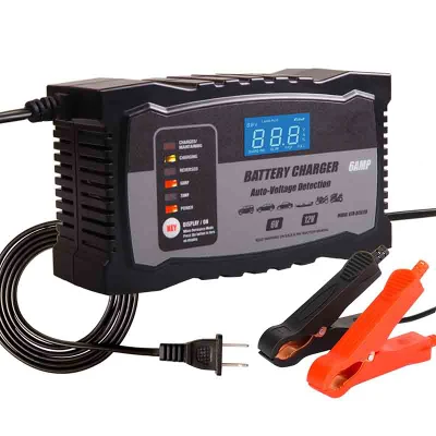  Batteria ricaricabile agli ioni di litio da 12 V con Volt Car 18650 Solar Marine Batterie AA 24V caricabatteria piccoli 24 SUV 72V batteria elettrica Caricabatterie