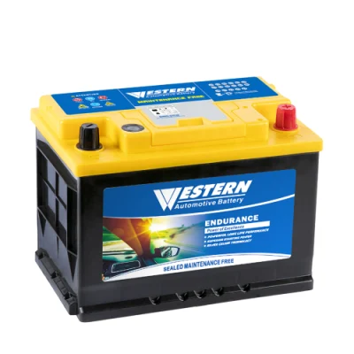  DIN75 MF/batteria per auto senza manutenzione 12V sigillata al piombo-acido per auto/auto/camion/energia solare Miglior prezzo all&prime;ingrosso