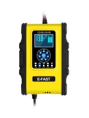 Caricabatterie per auto 12V12A 24 V 6A completamente automatico per piombo-acido Ricarica della batteria