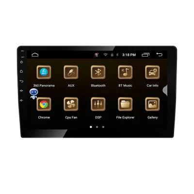 Radio da 9 pollici per auto Android Touch Screen GPS Stereo Sistema di navigazione Audio Auto Electronics Video Car lettore DVD
