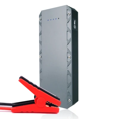 Starter per auto, caricabatterie booster portatile da 8000mAh per auto da 12V con schermo LCD, Power Bank per auto, motocicletta, trattore