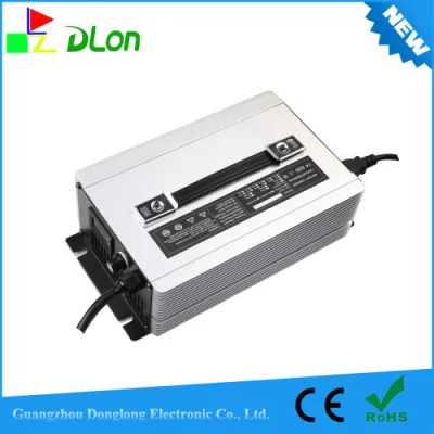  Caricatore elettrico per camion a pallet da 1500 W 12V60A, caricabatteria per veicolo elettrico da 12 V. 60 A.