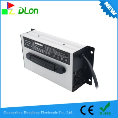  1200 W 12V 40 a caricabatteria al piombo-acido portatile di bordo per carrelli elevatori elettrici, auto da spiaggia elettrica ecc.