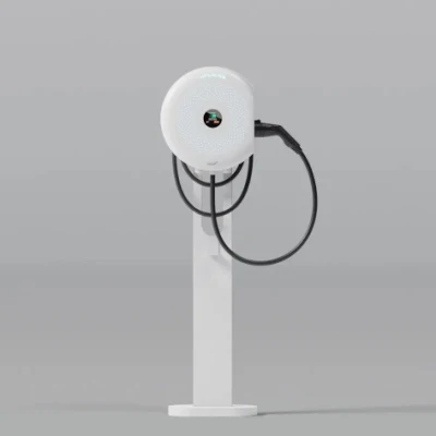 Hyliess 230 V 7 kw montaggio a parete con connettore maschio tipo 2 IP65 NFC/RFID/APP Caricabatteria Smart EV