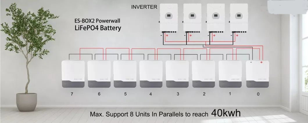 Tesla Powerwall LiFePO4 Battery Rack Power 12V 24V 48V 100ah 200ah 400ah Lithium Ion Battery 5kwh 10kwh 20kw Battery Pack Lipo LiFePO4 Battery Home for Home