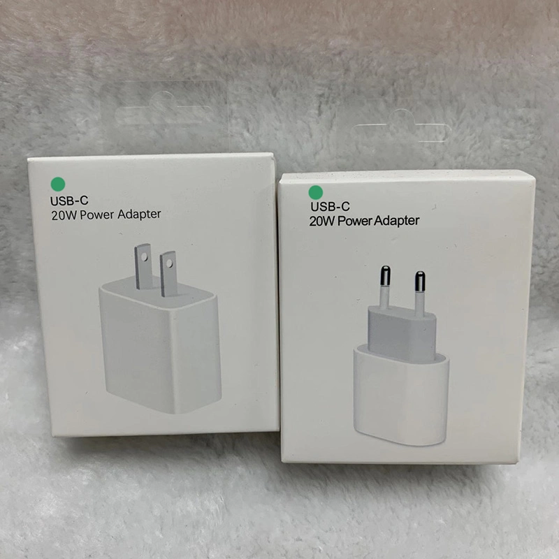 Factory Original 20W Pd Fast USB C Power Wall Charger for iPhone