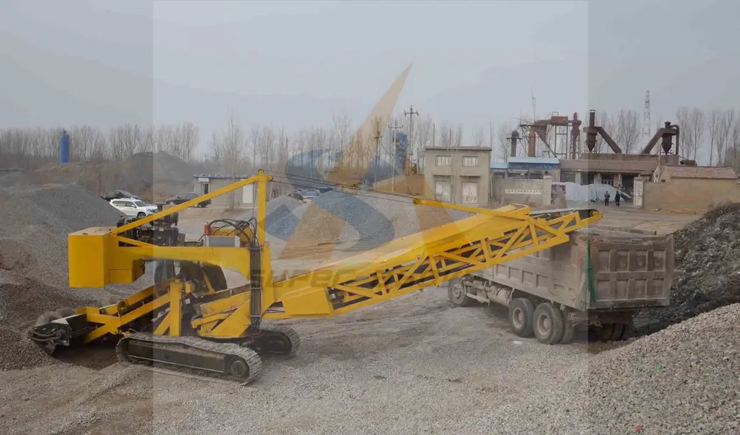 Super-Above Automatic Mobile Truck Loader for Sale