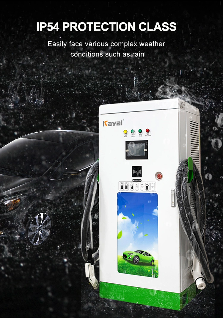 Kayal 30kw Solar Power DC EV Charging Station Charger Battery