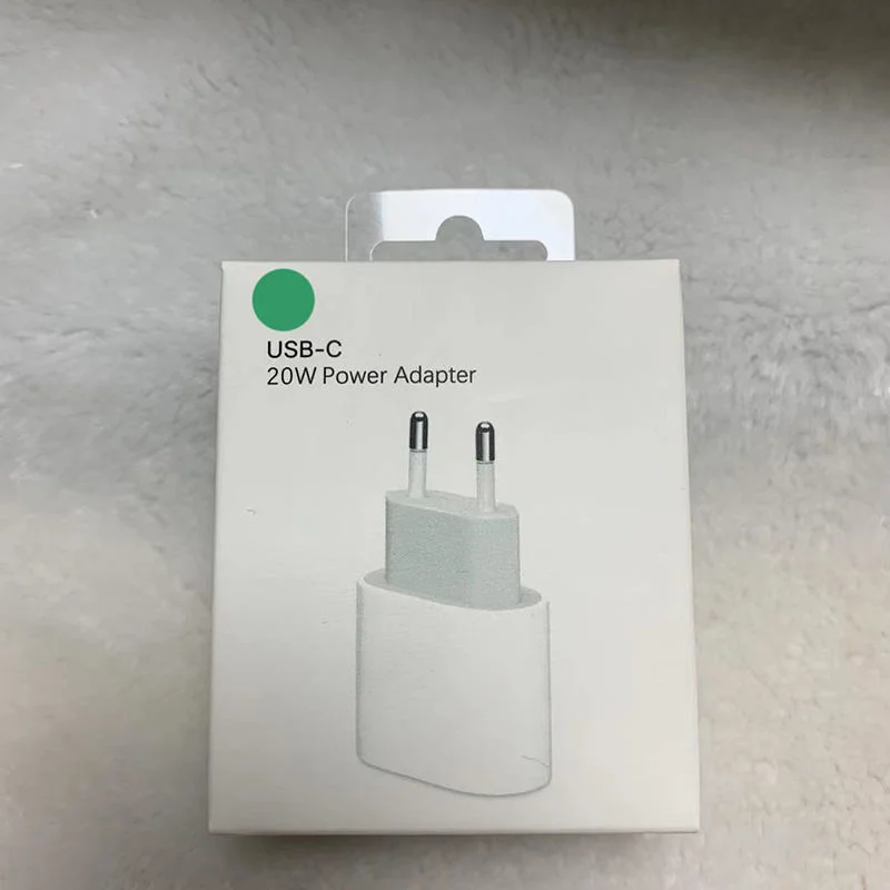 Factory Original 20W Pd Fast USB C Power Wall Charger for iPhone