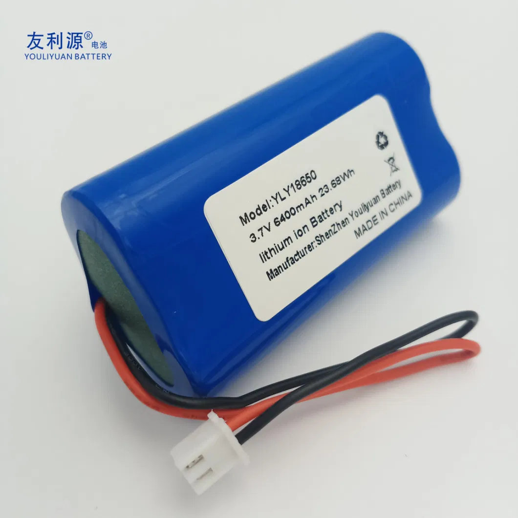 18650 Lithium Ion Battery Charger 3.7V 6.4ah 12V 24V 48V Power Tool Battery Storage Rechargeable Battery Camcorder Batteries with Safety Circuitry